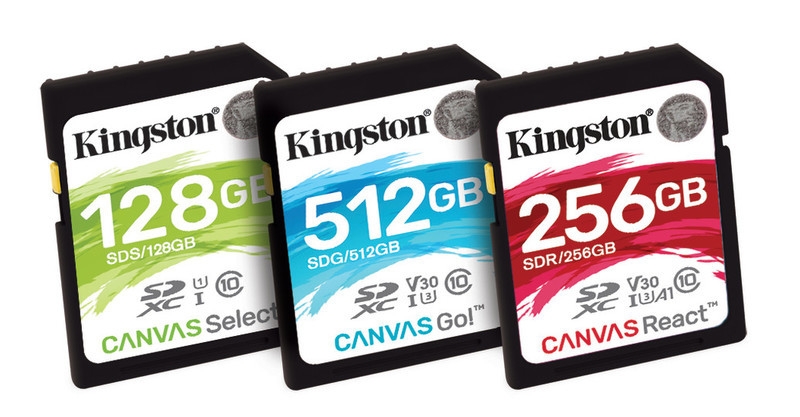 карти пам'яті SD виробництва Kingston