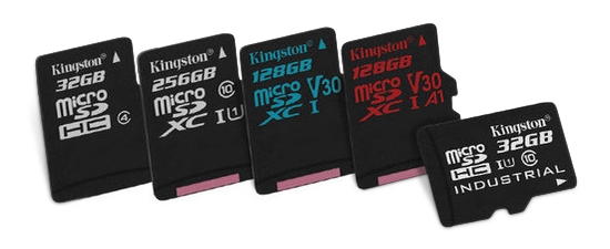 карти пам'яті microSD виробництва Kingston