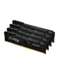 Оперативна пам’ять для ПК 64 ГБ ДДР4 Kingston Fury Beast KF432C16BBK4/64