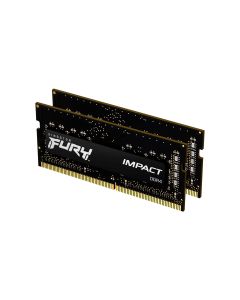 Оперативна пам’ять для ноутбуків 64 ГБ ДДР4 SODIMM Kingston Fury Impact KF432S20IBK2/64