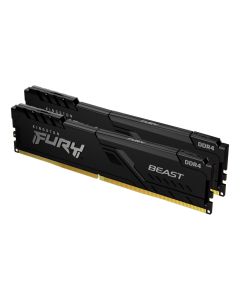 Оперативна пам’ять для ПК 16 ГБ ДДР4 Kingston Fury Beast KF436C17BBK2/16